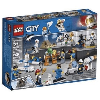 【ToyDreams】LEGO樂高 城市CITY 60230 人偶套裝-太空研究與開發