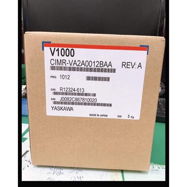 安川YASKAWA變頻器 V1000系列:CIMR-VA2A0012BAA 2.2-3KW通用