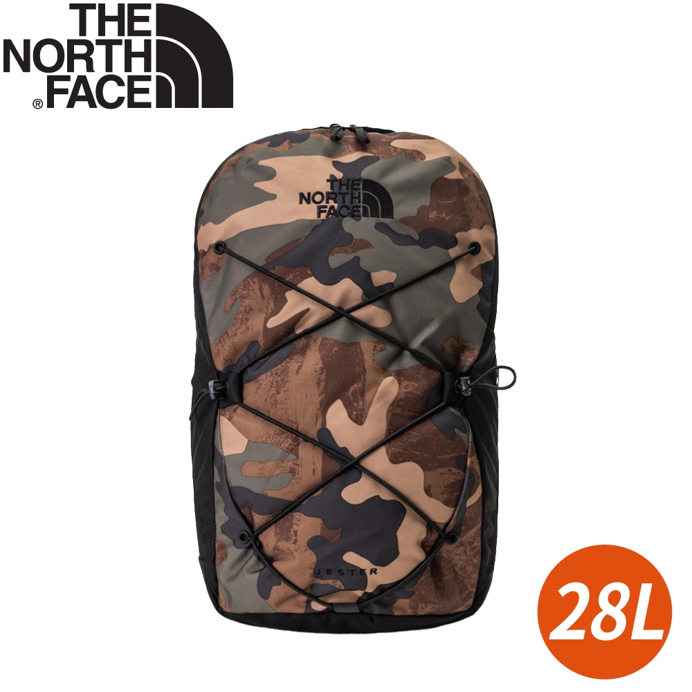 【The North Face 28L JESTER 電腦背包《迷彩》】3VXF/休閒背包/後背包/雙肩包/筆電包