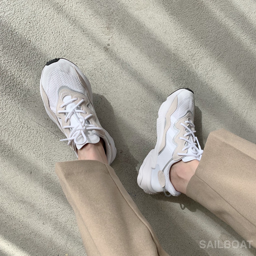 部分現貨Adidas Ozweego 白灰EE6464 | 蝦皮購物