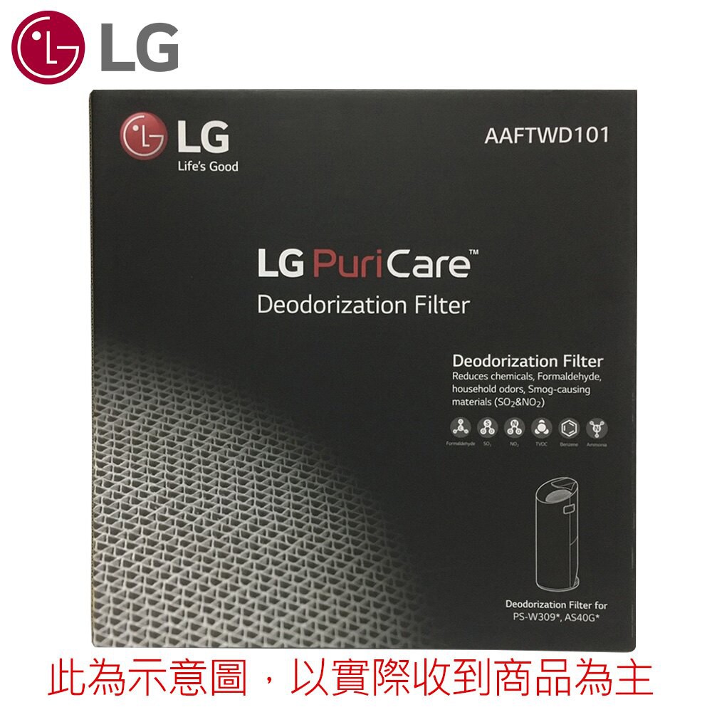 LG 樂金 AAFTWD101 / AAFTWD201 三重高效濾網 大白 PS-W309WI AS401WWJ1