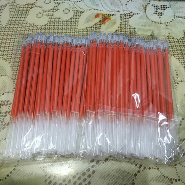 全新100支紅色筆芯可面交