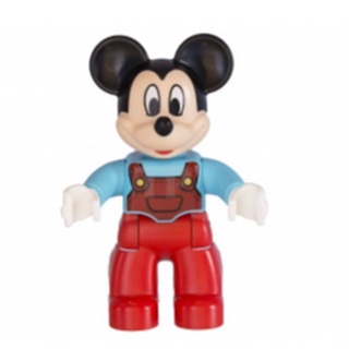 【台中翔智積木】LEGO 樂高 DUPLO 得寶系列 人偶補充 10829 米奇 Mickey 吊帶褲版