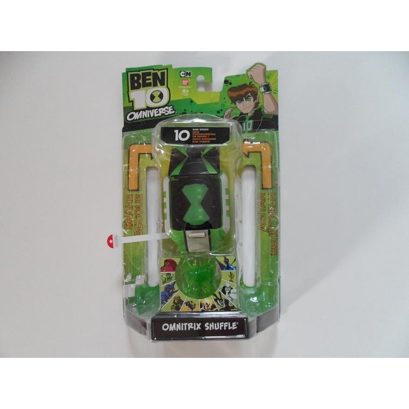 BANDAI 外星英雄 BEN 10 OMNIVERSE 少年駭客 OMN聲光SHUFF變身手錶 終極英雄 田小班