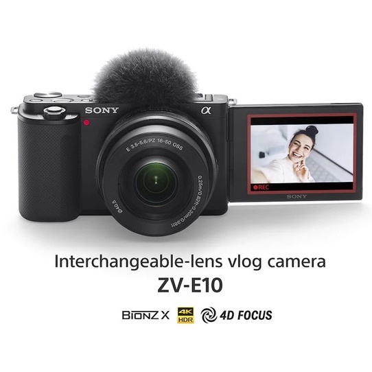 日文版 Sony zv-e10L 可交換鏡頭式 vlog 數位相機  日本進口版