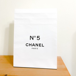 CHANEL 香奈兒 香水 N5 紙袋 白色紙袋 手袋 包裝袋 包裝紙