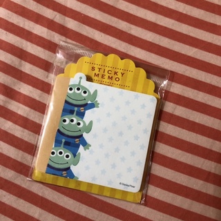 正版日本迪士尼 Disney 玩具總動員 三眼怪便條紙 便利貼ToyStory文具