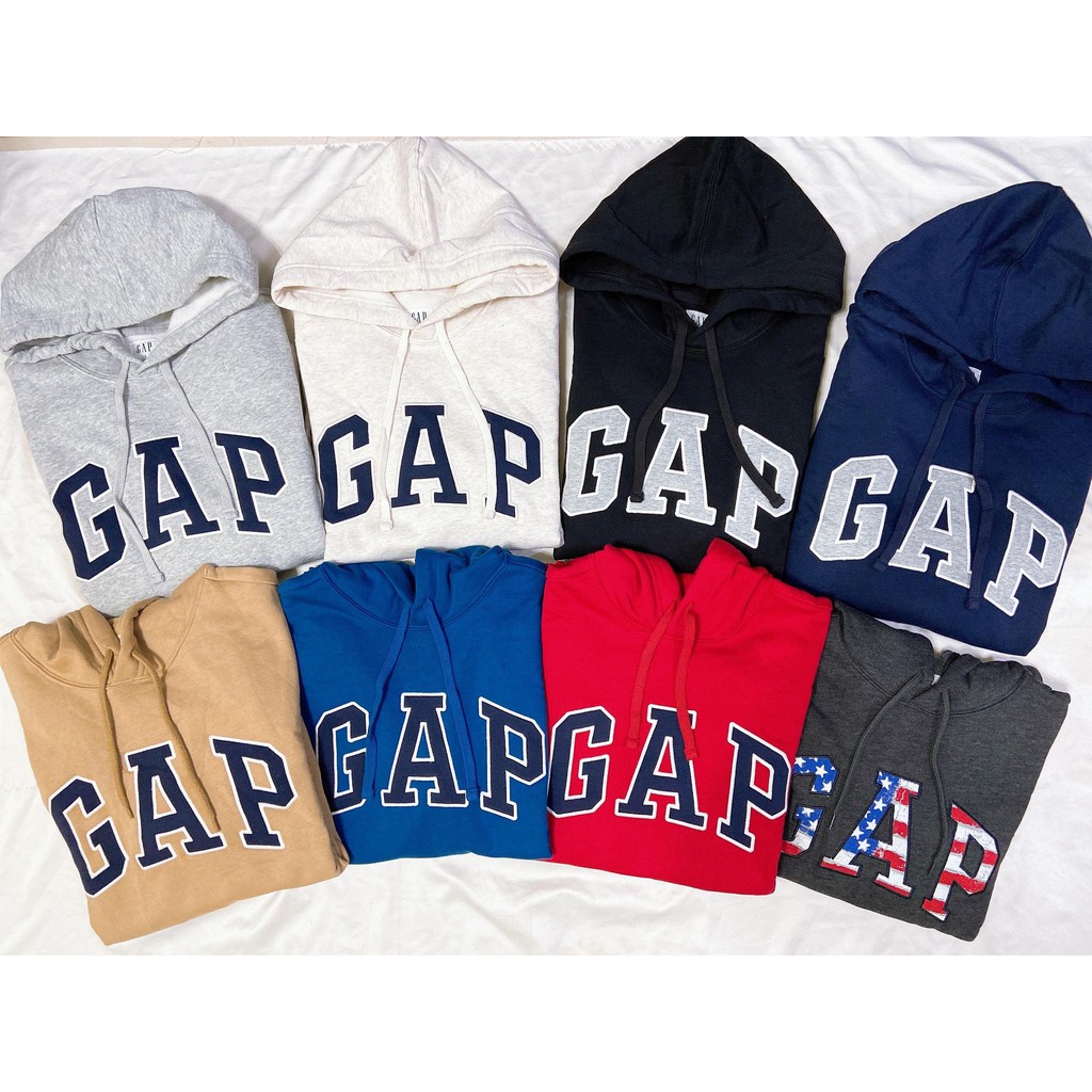 GAP 男生 帽T 刷毛 經典字體 帽tee 男女可穿 情侶裝 經典