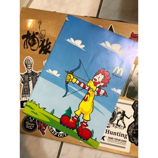 麥當勞 McDonald’s 麥當勞叔叔 漢堡神偷 奶昔大哥 大鳥姊姊 筆記本 記事本 本子 簿子 現貨 出清