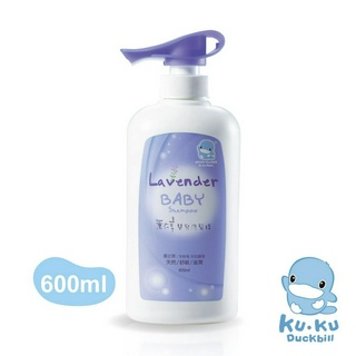 酷咕鴨 薰衣草嬰兒洗髮精-600ml