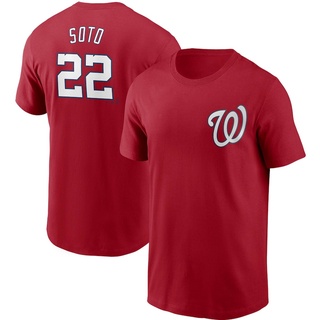 MLB 華盛頓國民隊 球迷T恤 速乾T恤【S-3XL】NO.22 Juan Soto 適合日常穿搭，戶外運動 現貨免運