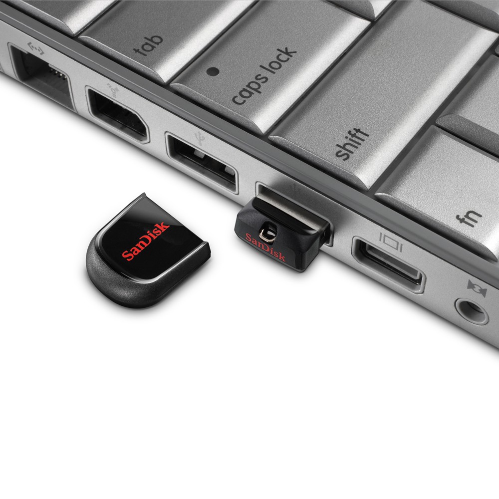 【SanDisk 新帝】CZ33 Cruzer Fit USB 8/16GB 黑豆隨身牒(公司貨)