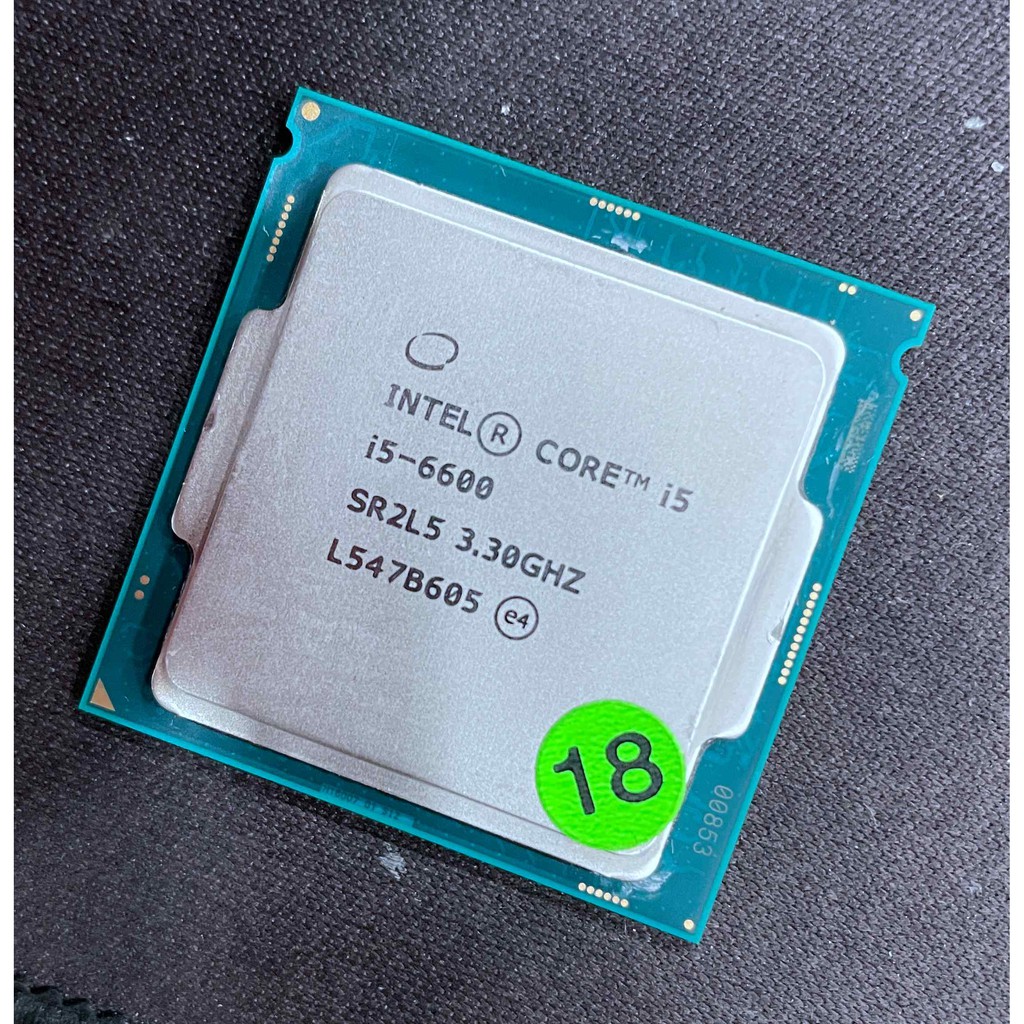 英特爾 Intel 6th I5-6600 LGA-1151處理器