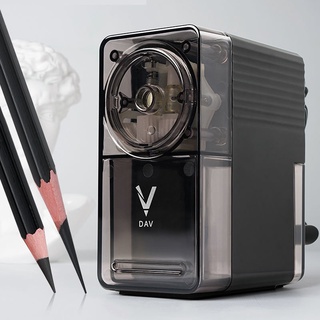 【嚴選商品 優先出貨】削筆器美術生專用V6素描速寫兩用削筆刀手搖鉛筆炭筆轉筆刀