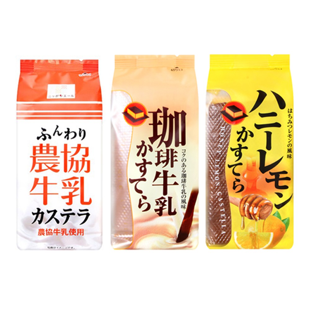 【蝦皮特選】日本 SWEET-FACTORY 蜂蜜 長崎蛋糕 六種風味 (90g) (部分即期)