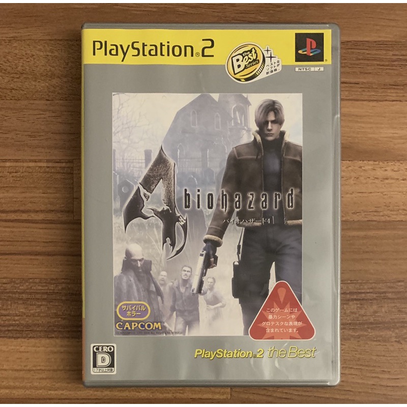 PS2 惡靈古堡4 單碟版 生化危機 正版遊戲片 原版光碟 日文版 純日版 日版適用 二手片 SONY
