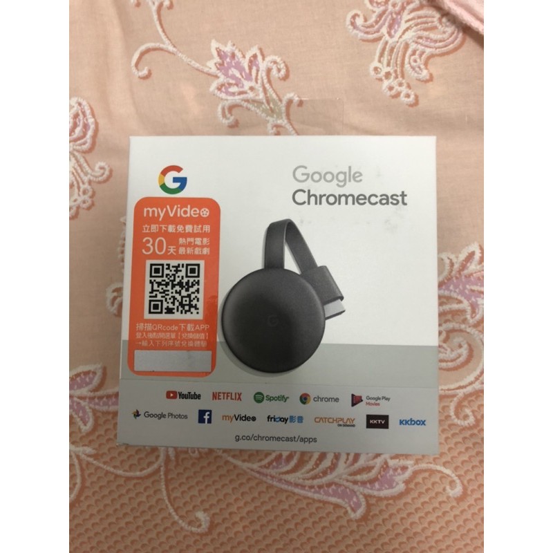 Google ChromeCast 3 HDMI 串流播放器