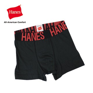 HANES【補貨到】日系消臭機能四角褲(日系個性文字褲頭) 26-240-048