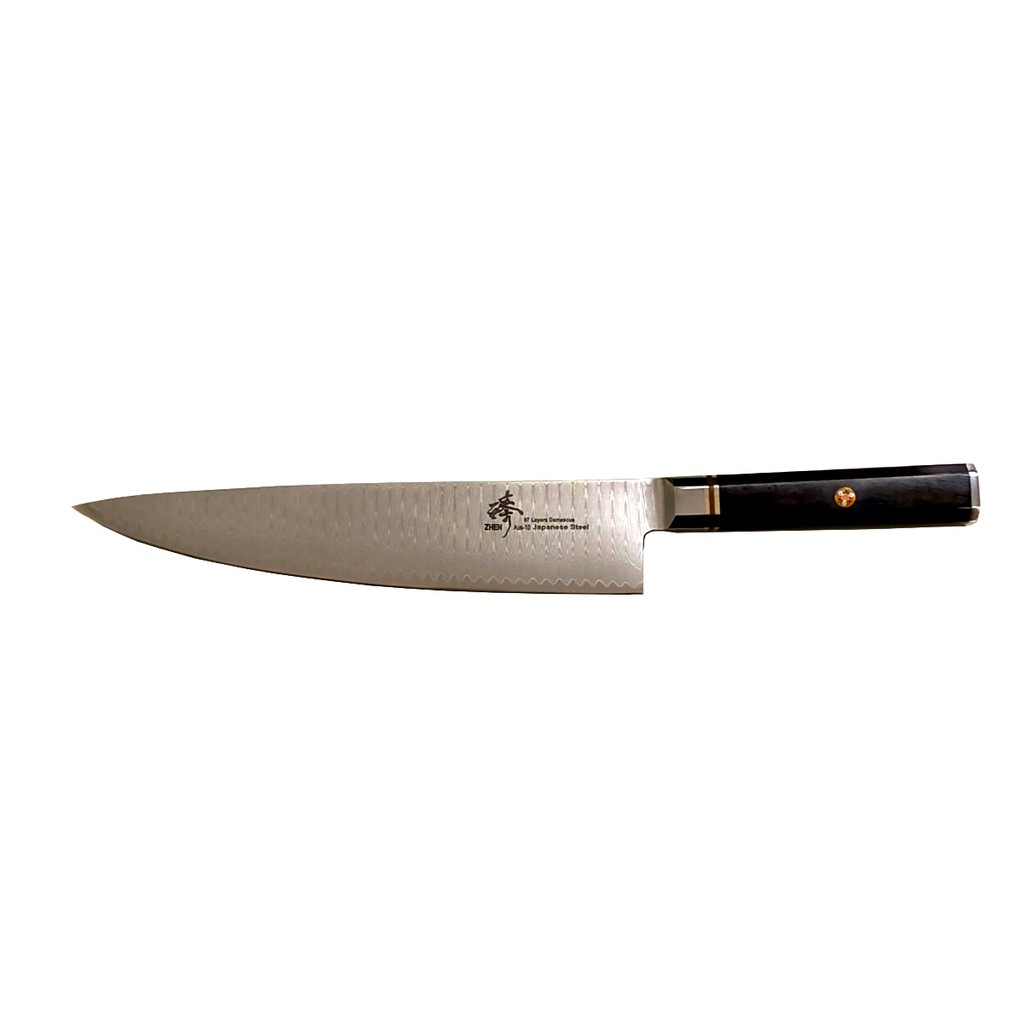 Zhen 臻 67層大馬士革波浪紋210mm 240mm 主廚刀 廚師刀牛刀 日式八角柄 蝦皮購物