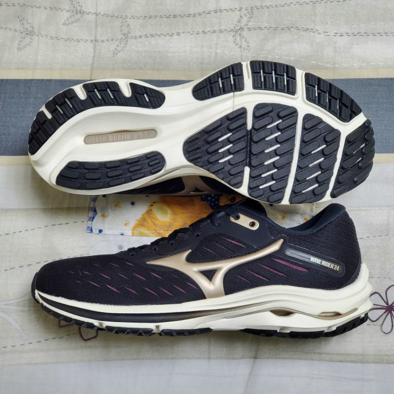 【優質賣家 優惠中】美津濃 MIZUNO WAVE RIDER 24 女慢跑鞋 路跑鞋 運動鞋  J1GD200342