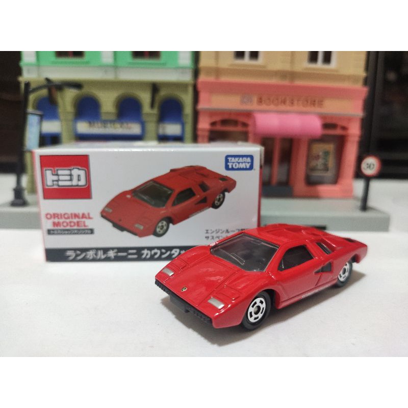 Tomica Shop 日本 限定 藍寶堅尼 Lamborghini Countach LP400 經典 超跑 紅