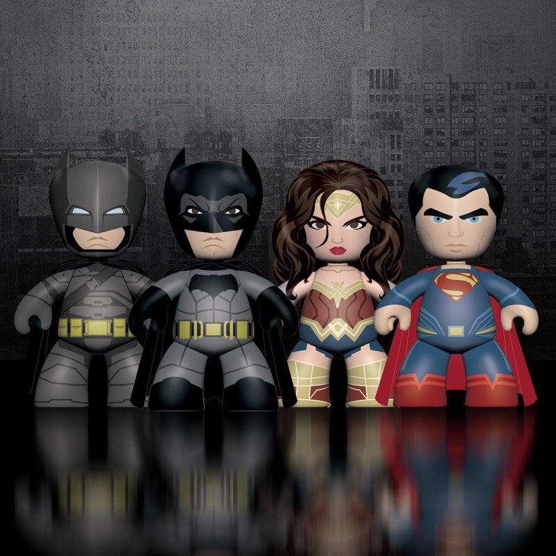 【模幻力量】現貨 MEZCO TOYZ  DC 正義聯盟 蝙蝠俠 超人 神力女超人 Q版公仔系列