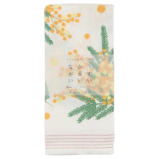 今治毛巾 多用途紗布長毛巾 薄輕長33x100cm - 含羞草 [偶拾小巷] 日本製