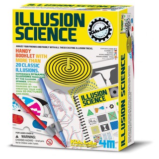 玩得購【4M】科學探索系列-幻象魔術師 Illusion Science 00-03256