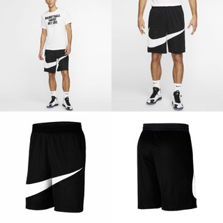 Nike 大勾勾 Hybrid BV9386-011 籃球褲 籃球短褲 黑色 黑白色 運動短褲
