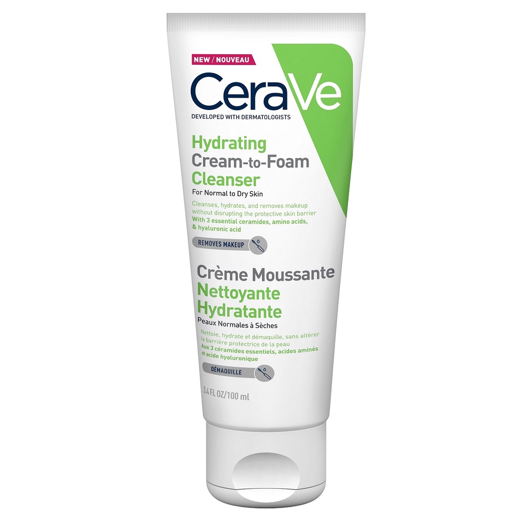 【CeraVe】適樂膚溫和洗卸泡沫潔膚乳100ml