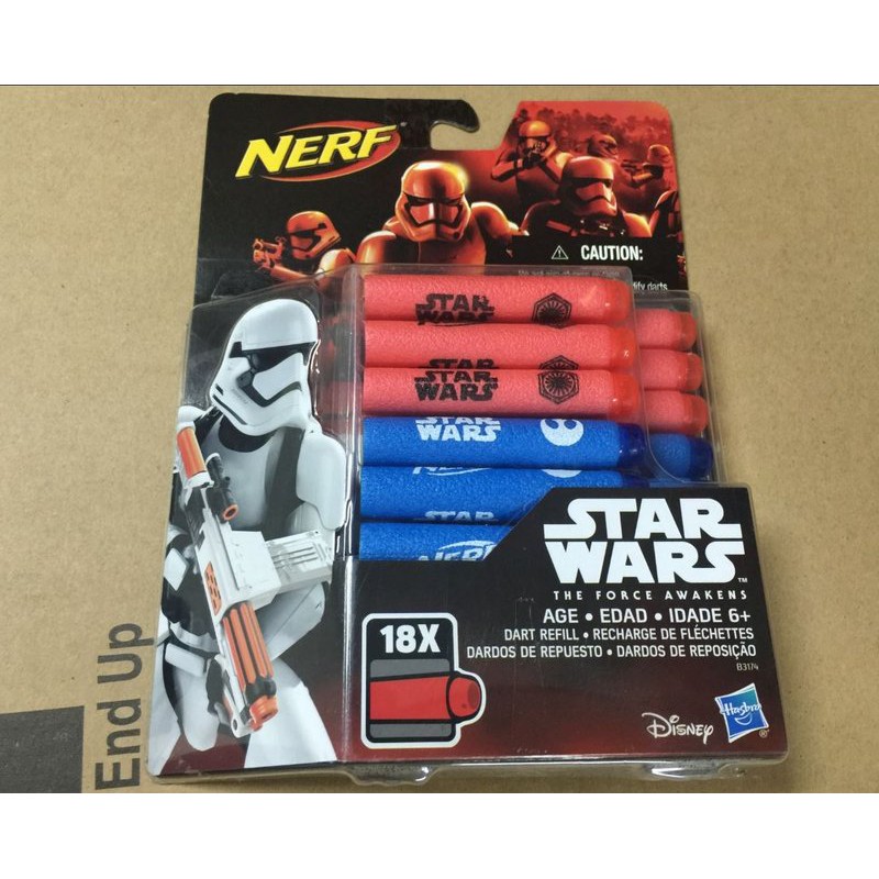 新亮點！NERF STARWARS 星際大戰7 聯名子彈補充組18發 星戰子彈 新亮點 幼兒園禮品