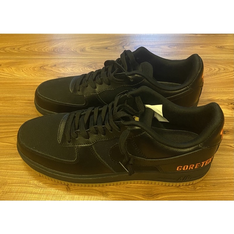 NIKE AIR FORCE 1 AF1 空軍 GORE-TEX 黑色 尼龍 男鞋 CK2630-001