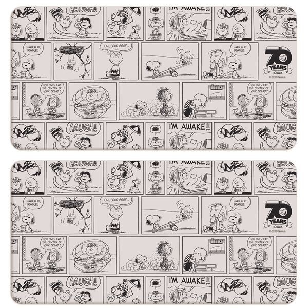 預購 7-11 SNOOPY軟性滑鼠墊 漫畫款 史努比 花生漫畫 peanuts 經典漫畫款
