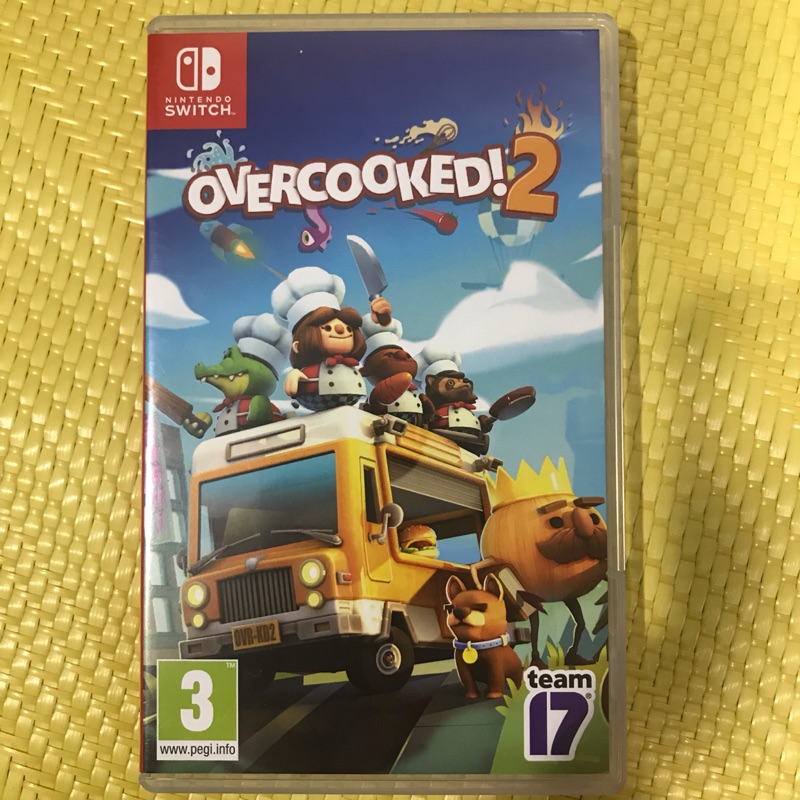 Switch 煮過頭2 overcooked 2 二手