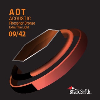 BlackSmith 民謠吉他弦 APB0942 奈米碳纖維 AOT 薄包膜 磷青銅 韓國品牌 - 【他,在旅行】