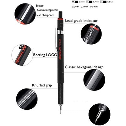 rOtring 300 型製圖自動鉛筆  0.7mm/2.0mm