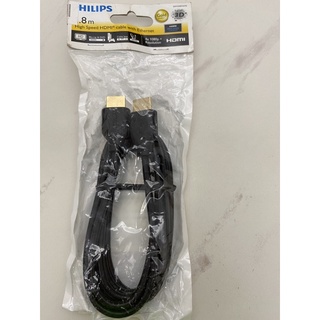 HILIPS 0.8m high speed HDMI cable with Ethernet