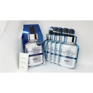 AHC玻尿酸保濕安瓶精華天絲纖維面膜5片/盒