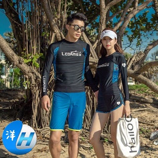 超優質感高階浮潛防曬水母衣防磨衣衝浪服沙灘速乾長袖泳衣情侶潛水衣hybg703/374