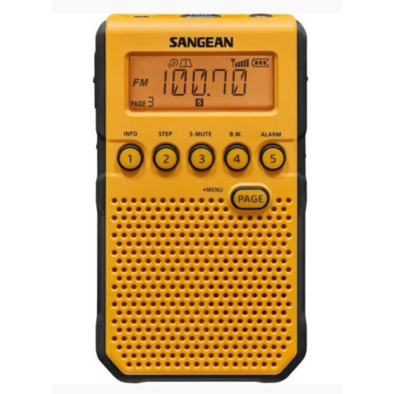 SANGEAN 山進 調頻立體/調幅數位式 收音機 DT-800 40組電台記憶 FM適用各國頻率範圍選擇-【便利網】
