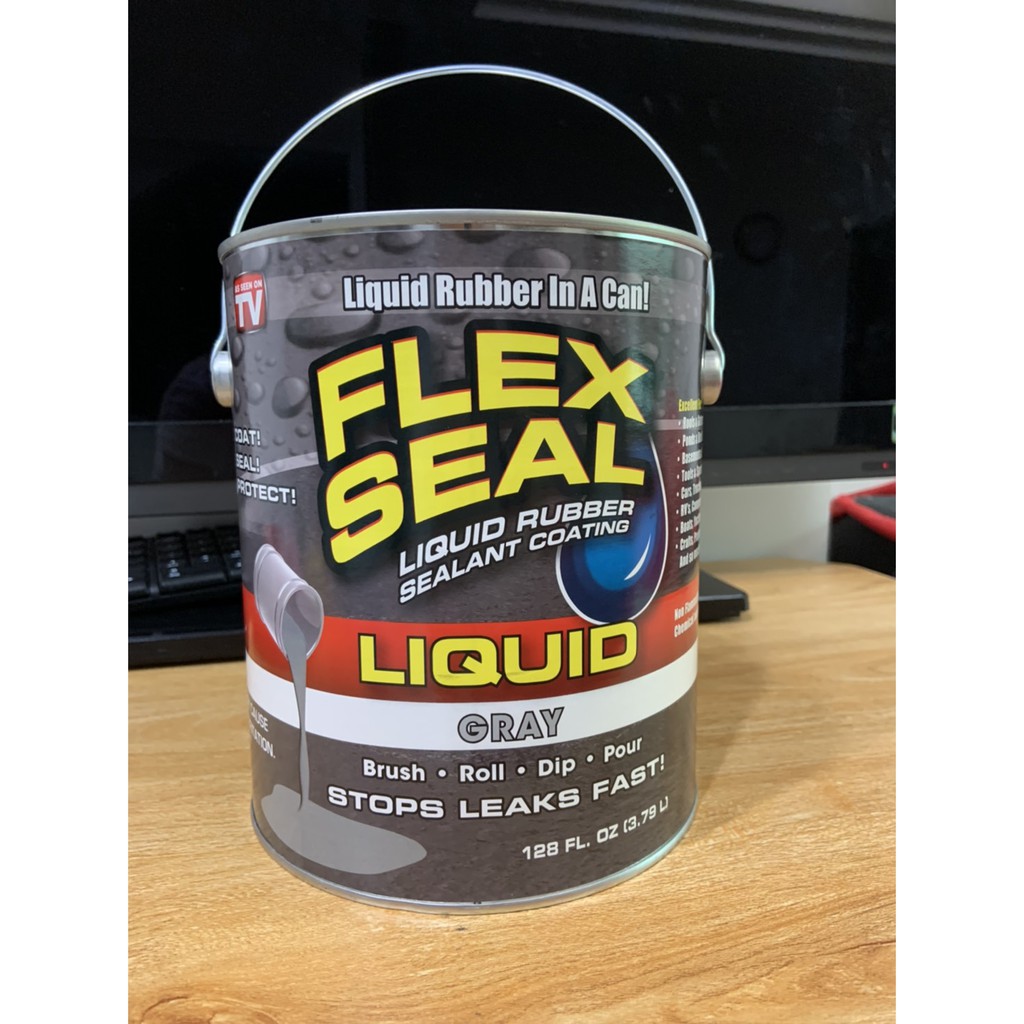 🔥10倍蝦幣🔥保證公司貨美國FLEX SEAL LIQUID萬用止漏膠(1加侖包裝/美國製)