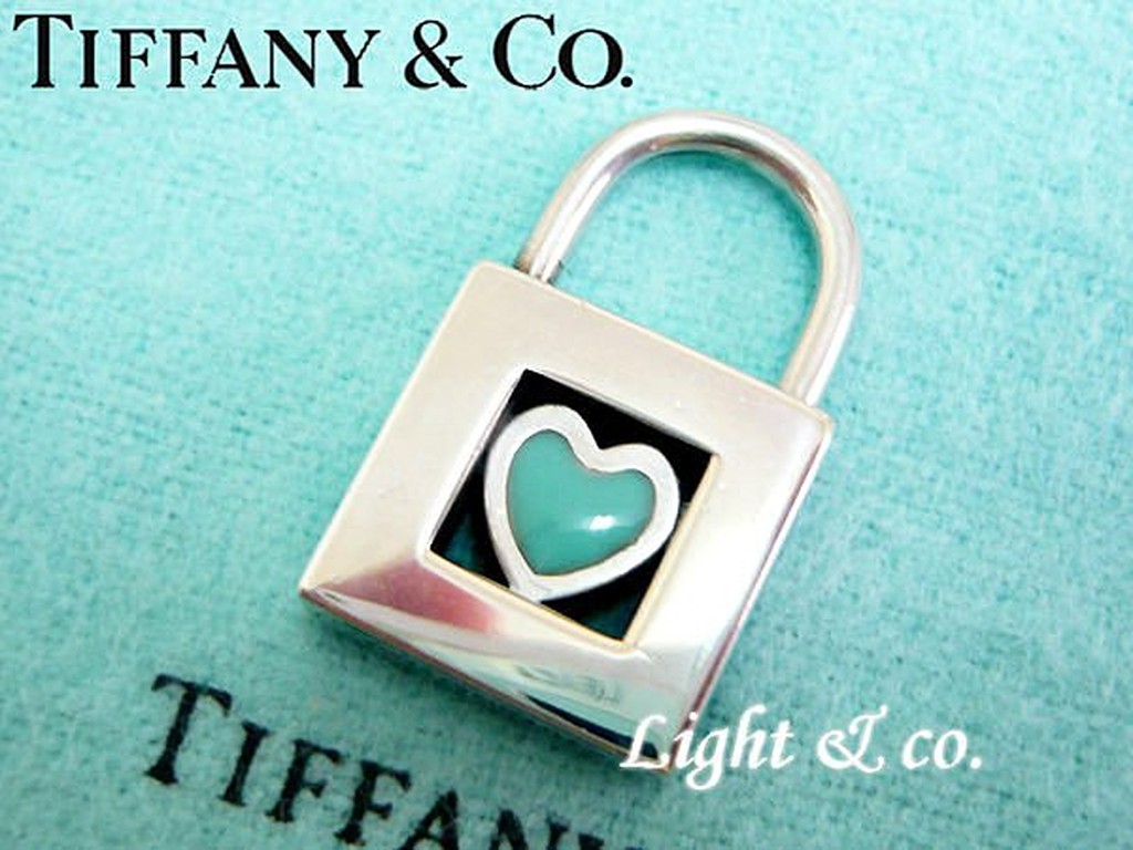 【Light &amp; co.】專櫃真品已送洗 TIFFANY &amp; CO 925純銀 項鍊 墬子 鑰匙圈 手鍊 愛 鎖頭