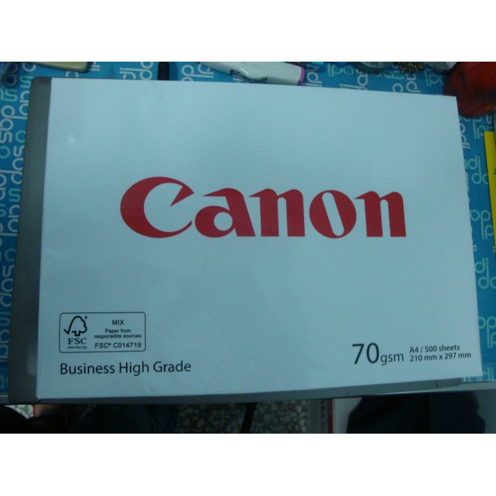 Canon 多功能輸出列印用紙 A4 70G 影印紙 噴墨紙 印表紙