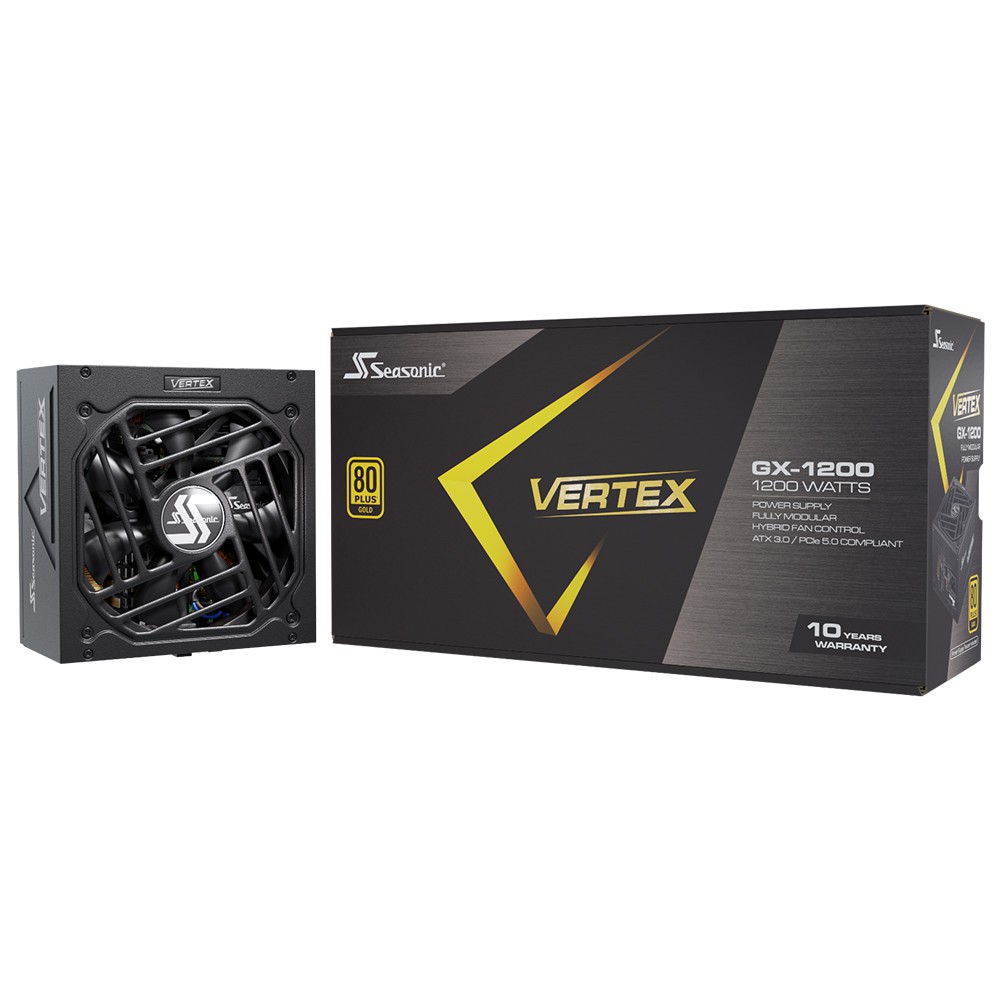 海韻 Vertex GX-1200 雙8金牌全模/1200W/ATX3.0/PCle 5.0 廠商直送