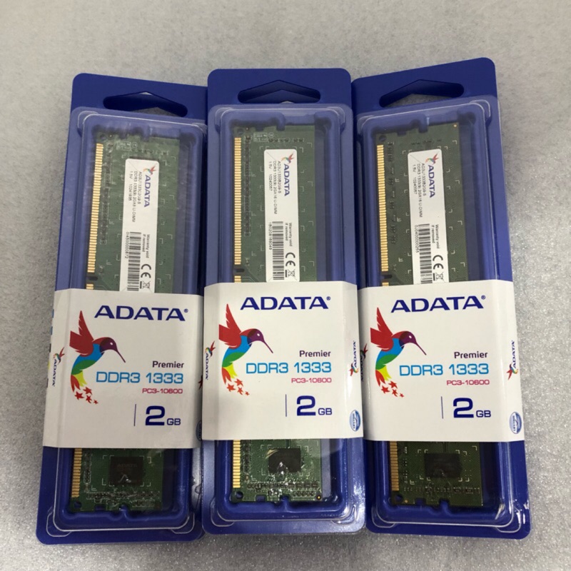 Adata DDR3 1333 2GB全新品