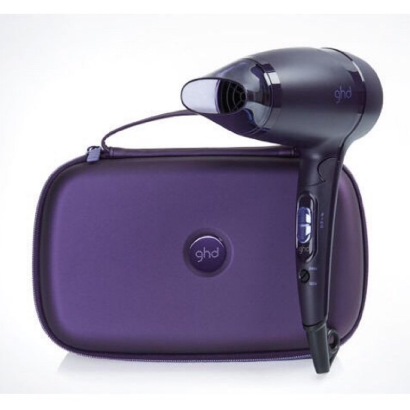 💜全新公司貨 GHD 旅行 摺疊 盒裝 吹風機 紫色 夜曲
