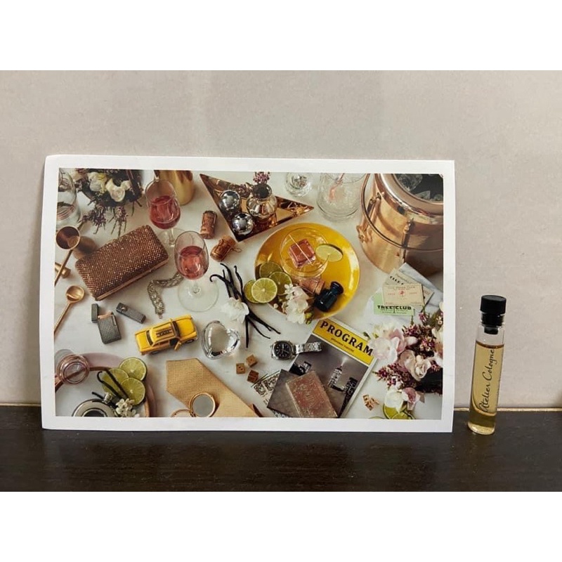 ATELIER COLOGNE 歐瓏 Atelier Cologne 夢幻香草 針管香水 附贈一張明信片