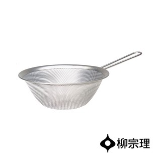 【日本柳宗理】不鏽鋼單柄漏杓(23cm/19cm/16cm)《泡泡生活》日本製