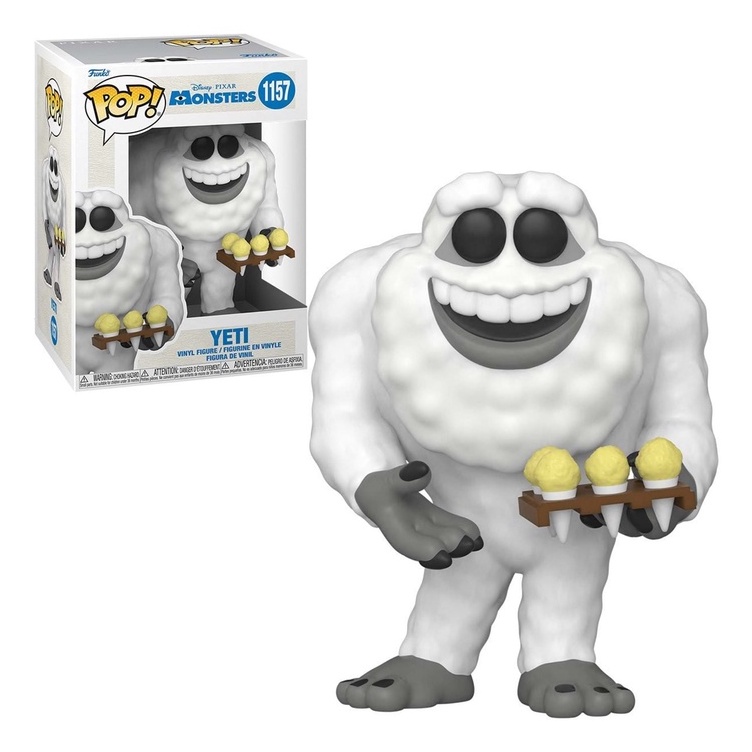 BEETLE FUNKO POP 雪怪 雪人 夜帝 YETI 怪獸電力公司 冰淇淋 MONSTERS INC 迪士尼