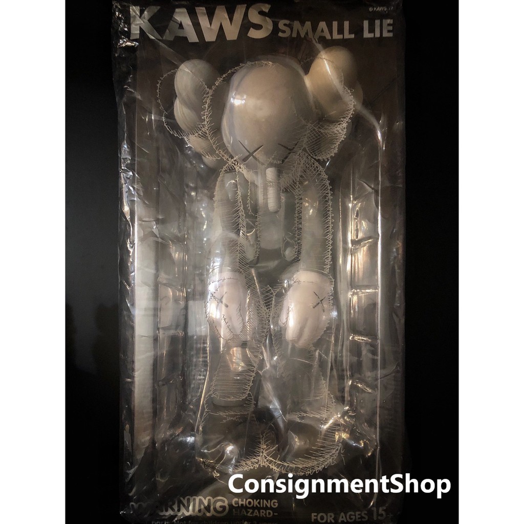 KAWS SMALL LIE GRAY 灰色 小木偶 謊言 限量 公仔 收藏